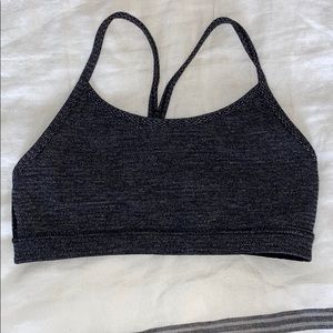 Lululemon gray sports bra
